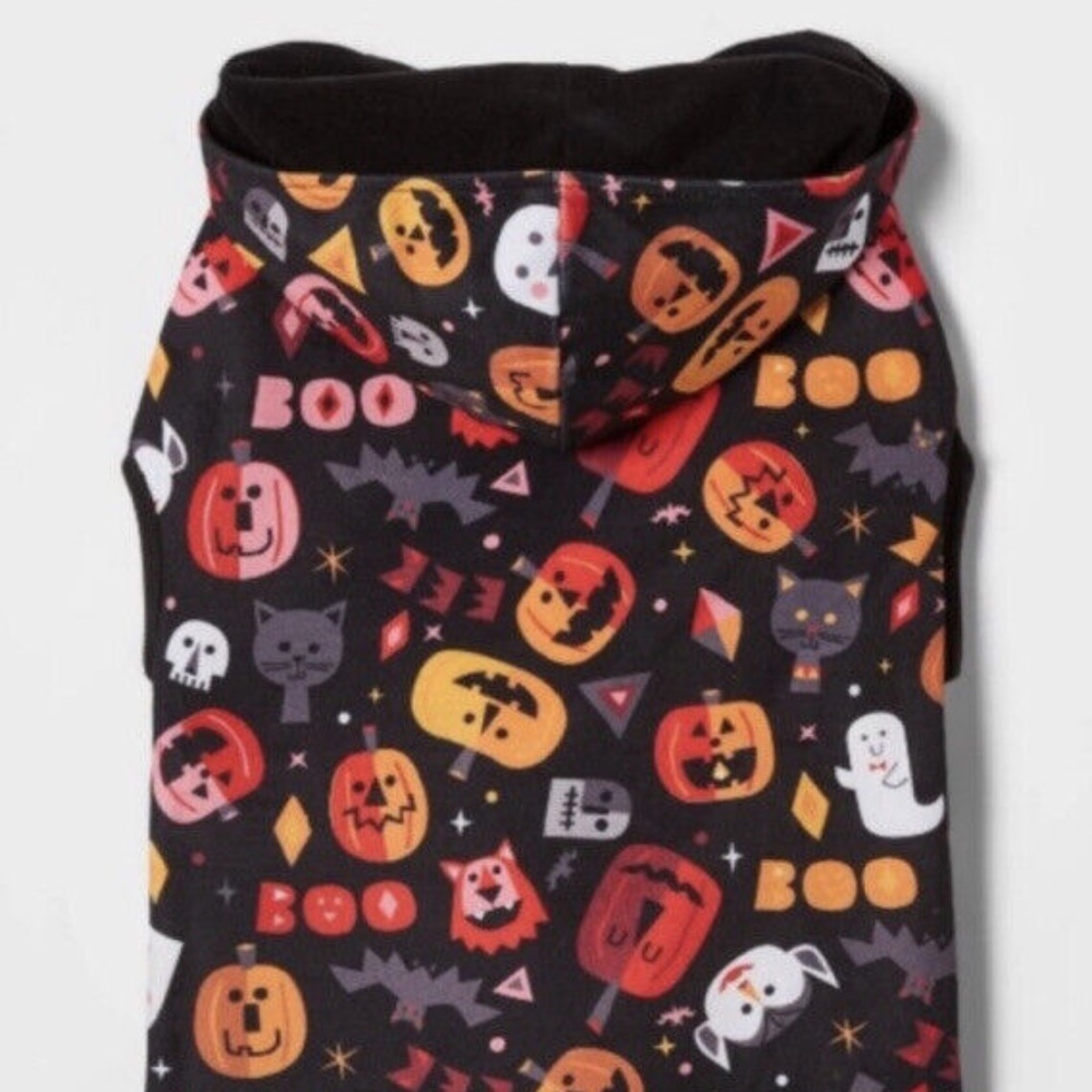 Hyde & Eek Boutique Halloween Hoodie for Large Dogs NWT